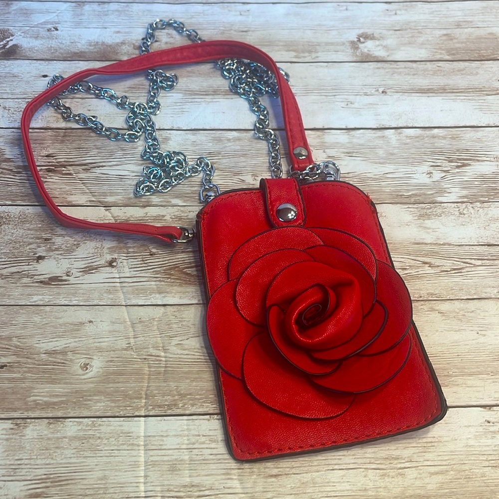 Stila Bags Shoulder Bag Phone Carrier Wristlet Chain Strap Crossbody